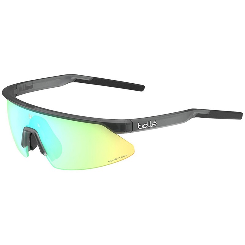 GAFAS BOLLE MICRO EDGE NEGRO HIELO LENTE PHANTOM VERDE CLARO FOTOCROMATICA