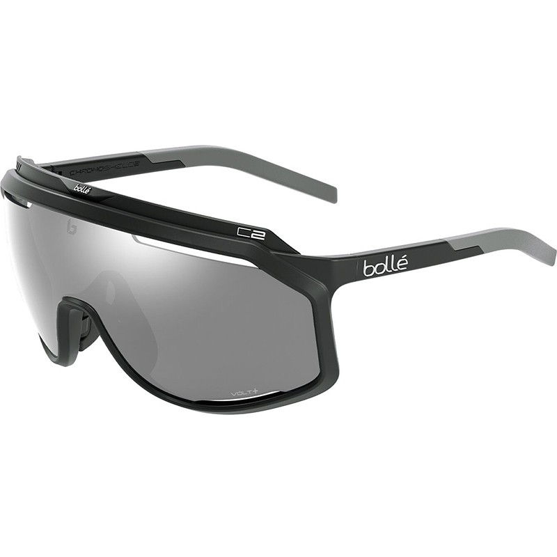 GAFAS BOLLE CHRONOSHIELD NEGRO MATE LENTE VOLT+ BLANCO FRIO POLARIZADO