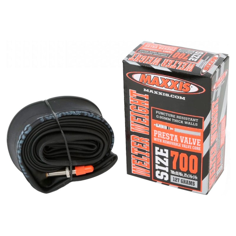 CAMARA maxxis WELTER WEIGHT 700x33/50 válvula presta 60mm