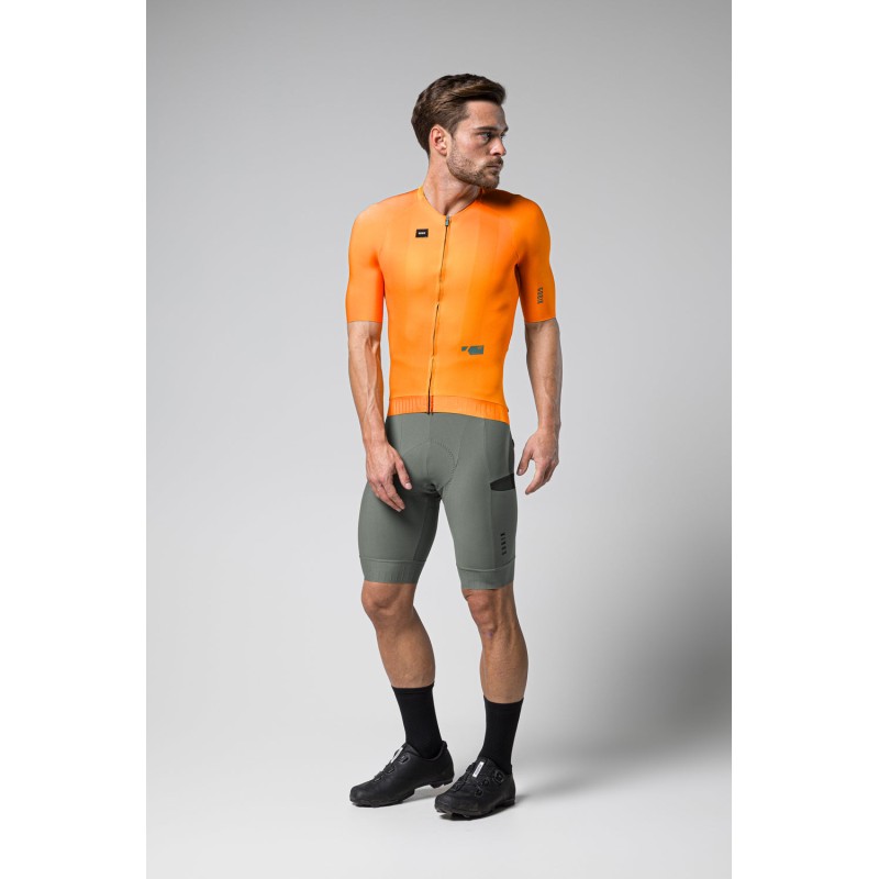 MAILLOT MANGA CORTA GOBIK CX PRO 3.0 UNISEX TANGERINE