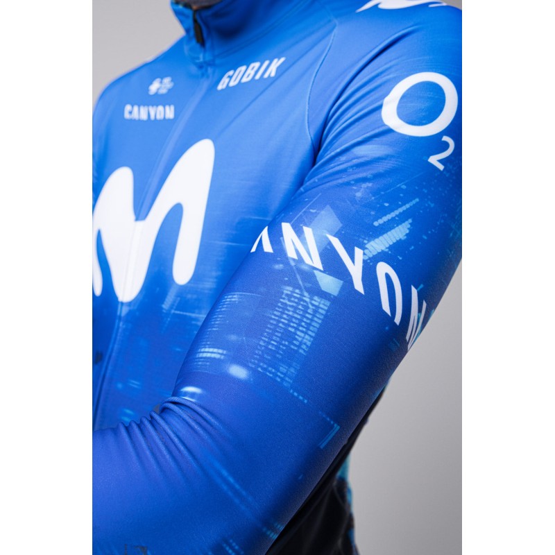 MAILLOT MANGA LARGA GOBIK HYDER HOMBRE MOVISTAR TEAM 24