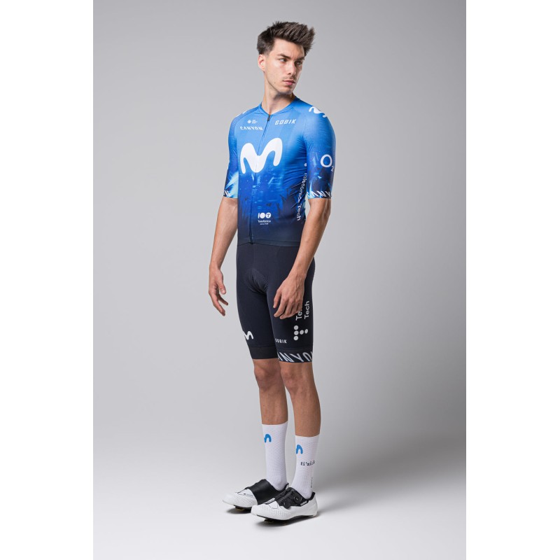 MAILLOT MANGA CORTA GOBIK INFINITY HOMBRE MOVISTAR TEAM 24