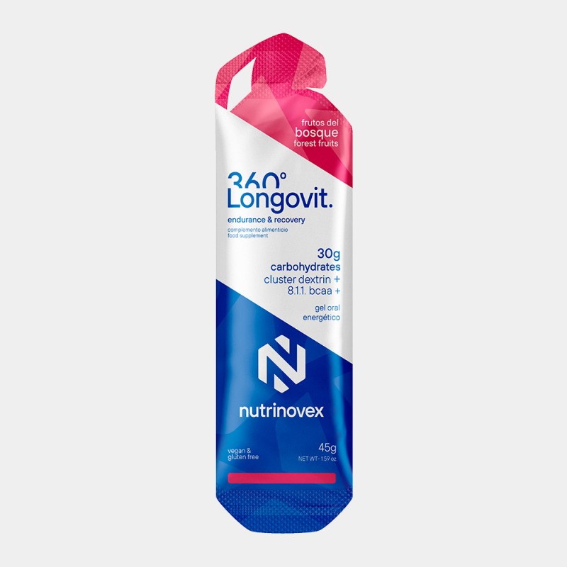 Gel Nutrinovex Longovit FRUTOS DEL BOSQUE 75G