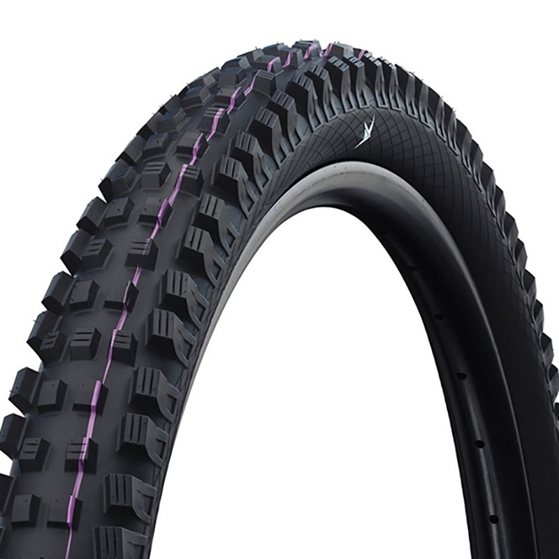 CUBIERTA SCHWALBE MAGIC MARY TRAIL PRO 29x2.50 HS447 EVO RADIAL ULTRA SOFT TLR PLEGABLE NEGRO 63-622