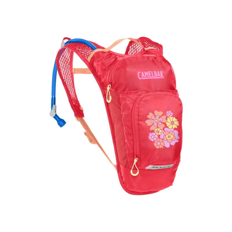 MOCHILA DE HIDRATACIÓN CAMELBAK MINI MULE PINK FLOWERS 1.5L