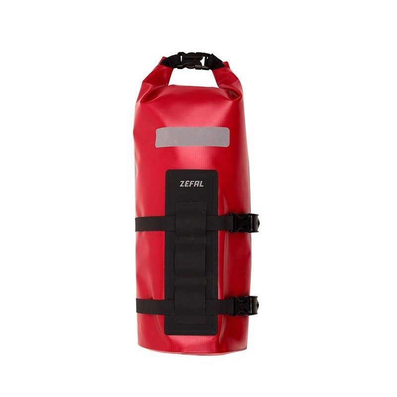 BOLSA HORQUILLA ZEFAL Z ADVENTURE DRY 6L IMPERMEABLE POLIESTER ROJO (15x36.5 cm)