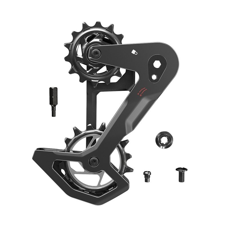 KIT JAULA COMPLETA CAMBIO SRAM T-TYPE EAGLE AXS CARBONO (NO INCLUYE MUELLE) 11.7518.104.023