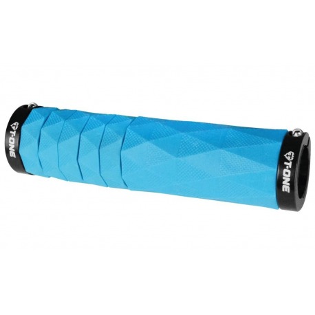 Puños T-One Diamond azul,94 -134mm 2 tornillos de seguridad