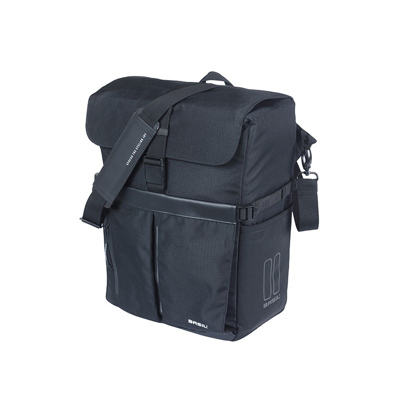 BOLSA BASIL MOVE COMMUTER MIK 15L POLIESTER NEGRO