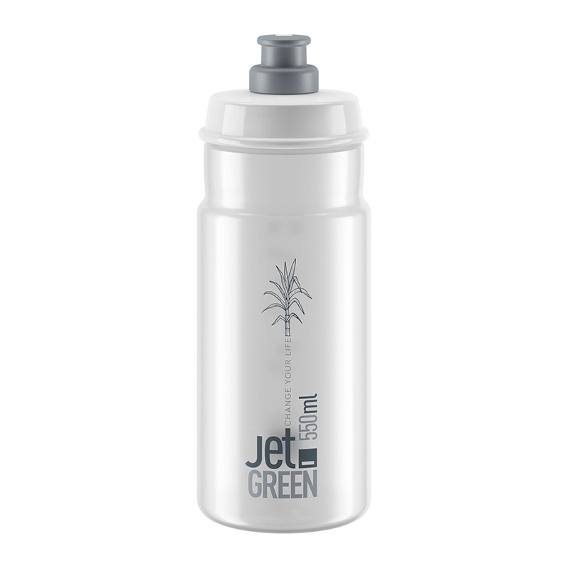 BIDON ELITE JET GRIS/LOGO NEGRO 750 ml