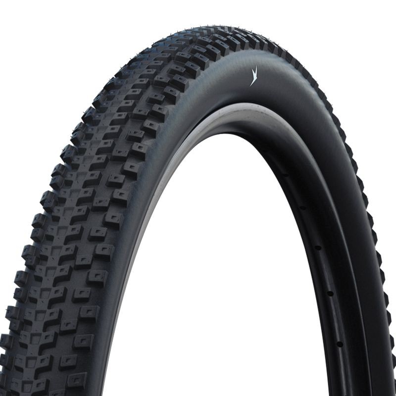 CUBIERTA SCHWALBE ADVANCER HYBRID 27.5x2.10 HS636 ACT PUNCTUREGUARD GREEN RIGIDA NEGRO REFLECTANTE 54-584