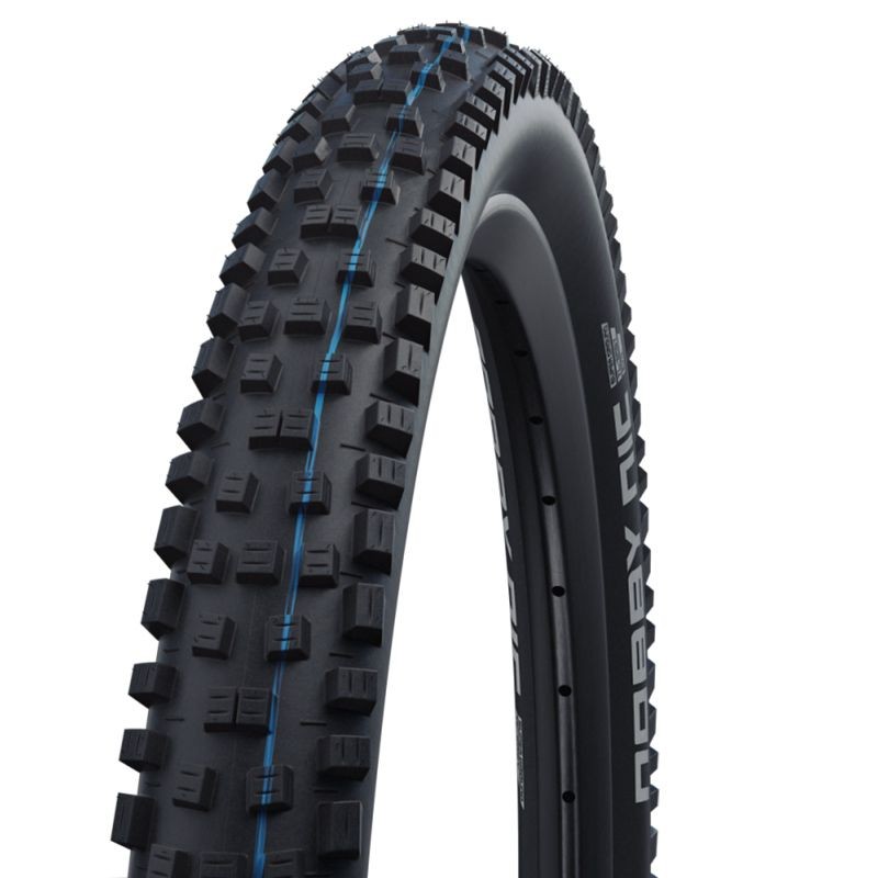 CUBIERTA SCHWALBE NOBBY NIC 29x2.40 HS602 EVO SUPER TRAIL ADDIXX ULTRA SOFT TLE PLEGABLE NEGRO 62-622