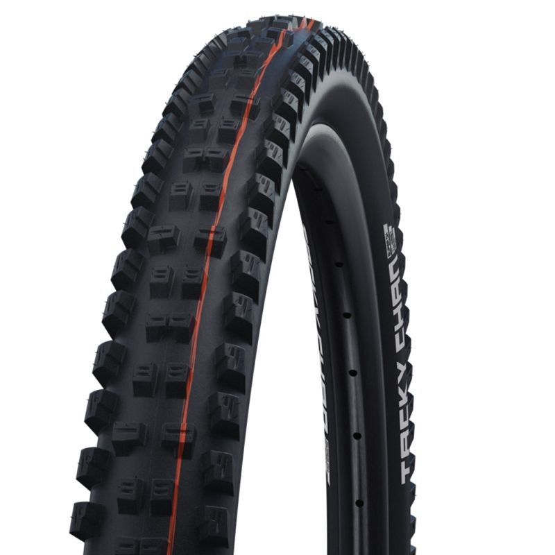 CUBIERTA SCHWALBE TACKY CHAN 29x2.40 HS625 EVO SUPER GROUND ADDIX SOFT TLE PLEGABLE NEGRO 62-622