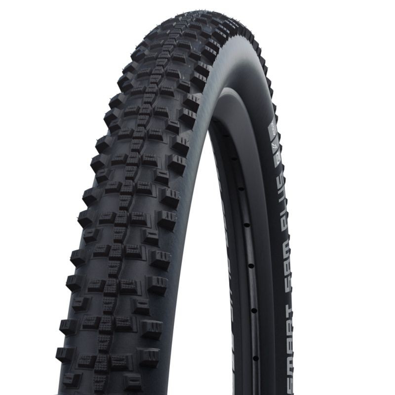 CUBIERTA SCHWALBE SMART SAM PLUS 26x2.35 HS624 PERF DD GREENGUARD ADDIX RIGIDA NEGRO REFLECTANTE 60-559