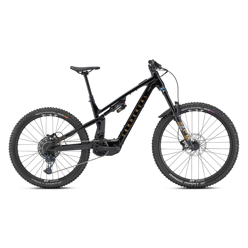 bicicleta eléctrica COMMENCAL META POWER SX 400 ESSENTIAL GLITTERY BLACK