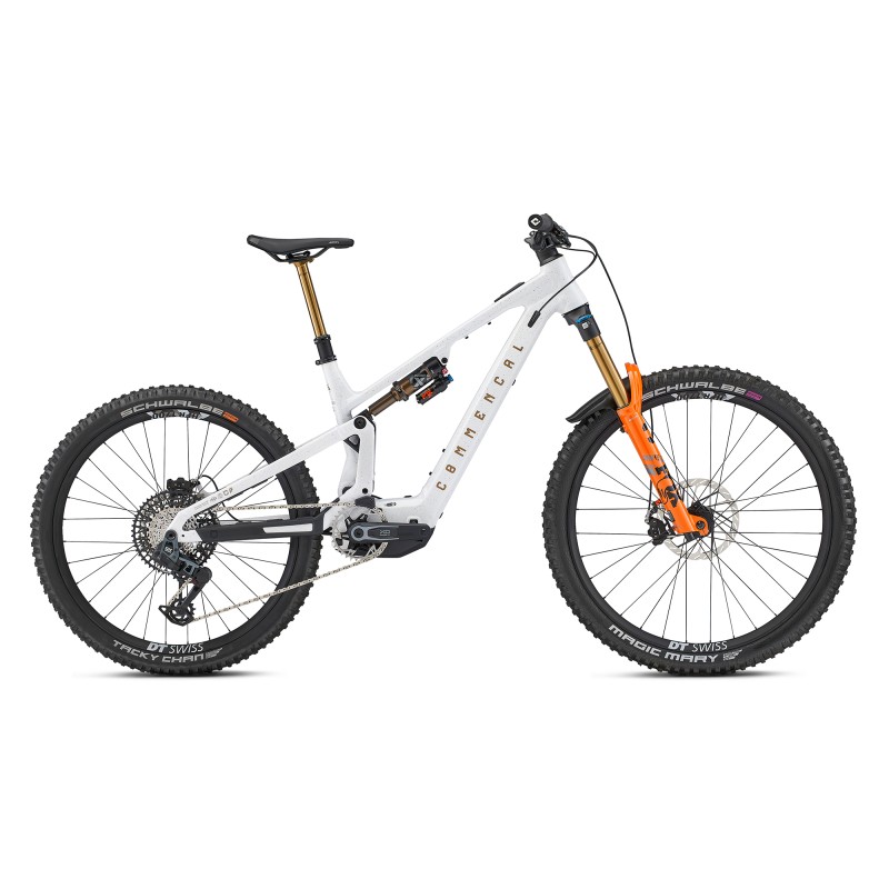 bicicleta eléctrica COMMENCAL META POWER SX 400 SIGNATURE GLITTERY WHITE