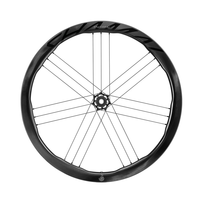 JUEGO DE RUEDAS CAMPAGNOLO SHAMAL DUAL PROFIL C23 2WF DISCO TUBELESS READY CAMPAGNOLO N3W CARBONO