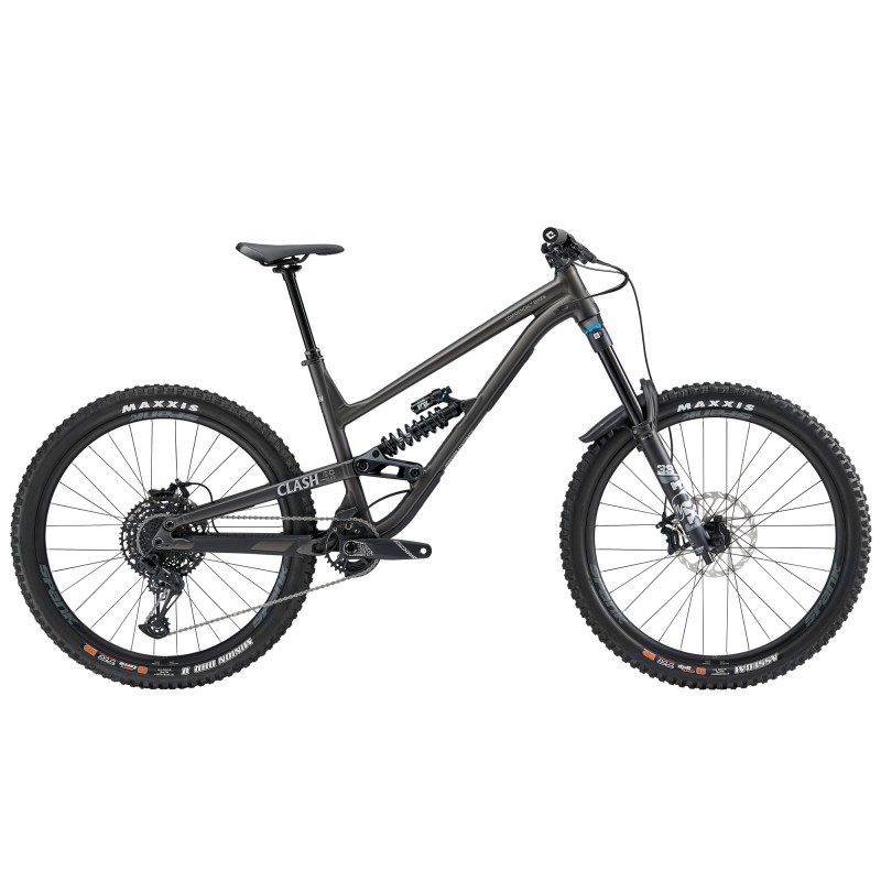 BICICLETA DE DOBLE SUSPENSIÓN COMMENCAL CLASH RIDE FOX DARK SLATE