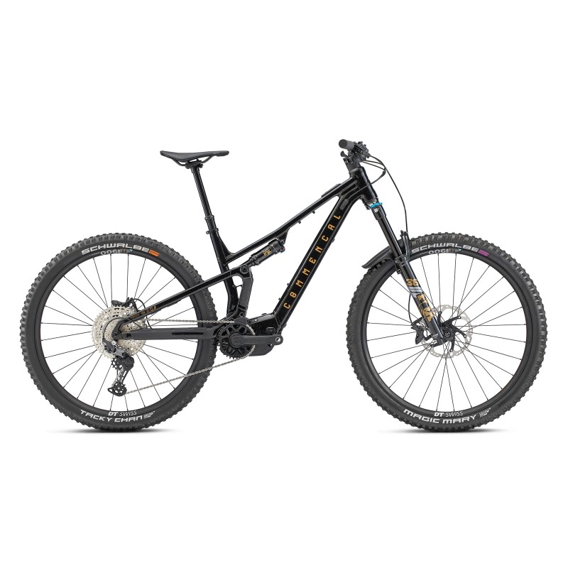 bicicleta eléctrica COMMENCAL T.E.M.P.O. POWER ESSENTIAL GLITTERY BLACK